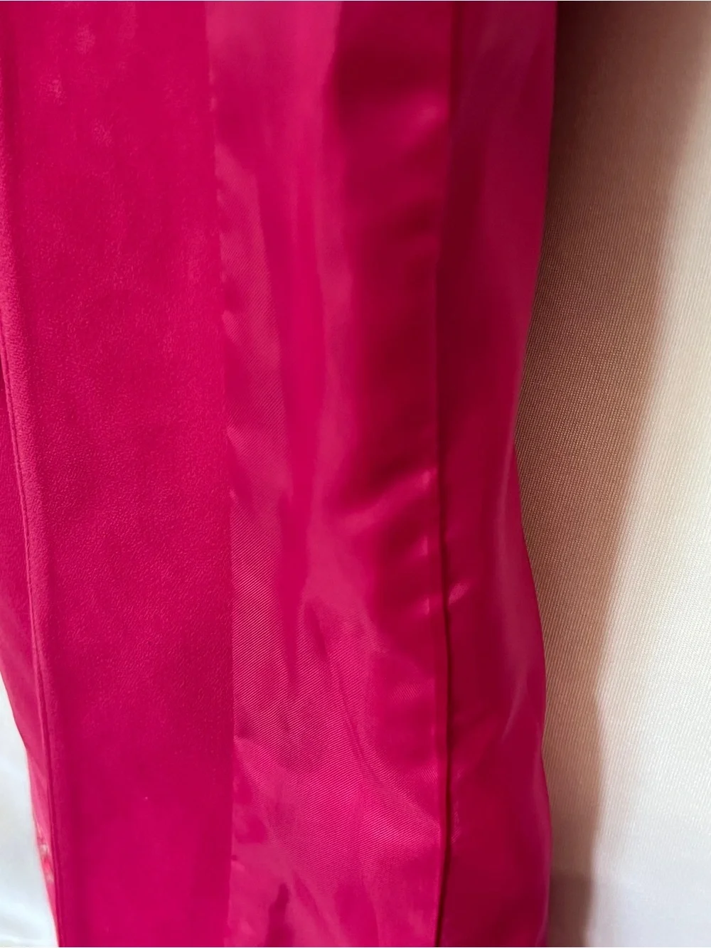 Vintage Psalm:CIV Women’s Fuchsia Embroidered Open-Front Jacket Size 16 - Picture 9 of 10
